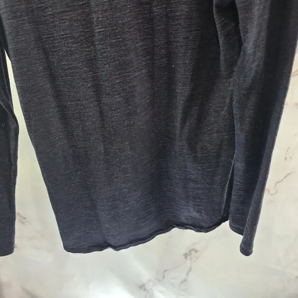Segments Top Womens Large Purple Merino Wool Baselayer Shirt Long Sleeve Shirt - Picture 7 of 10